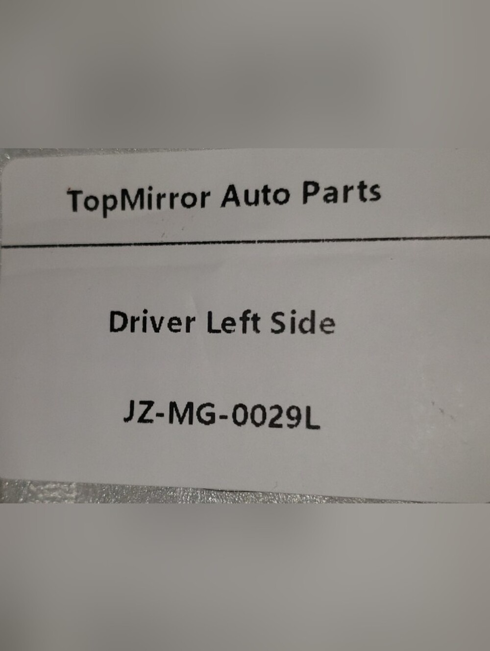 TopMirror Driver Left Side In-Mirror Glass - 1997-2006 Honda CRV
